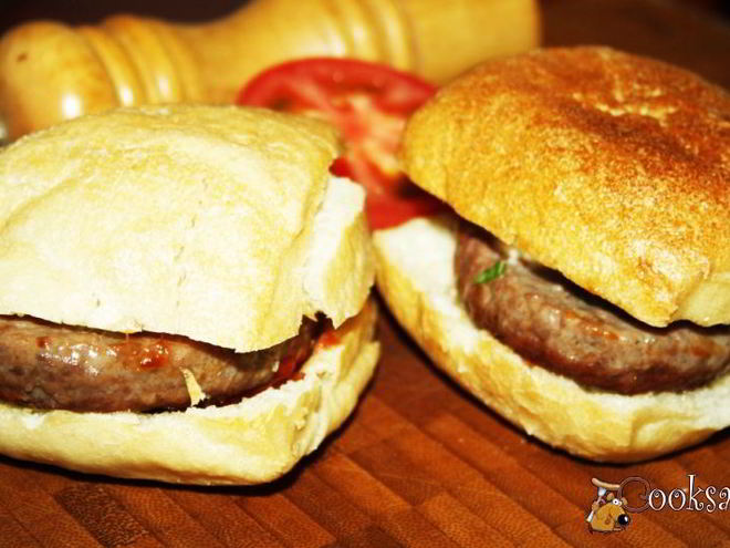 Рецепт домашних гамбургеров с русским акцентом