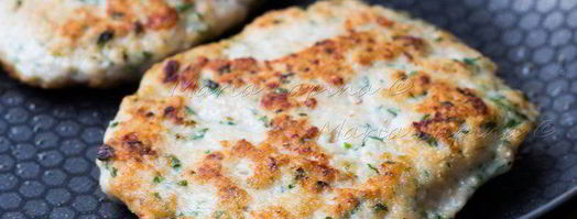 домашний чикенбургер с цукини и соусом цацики. Шаг 6