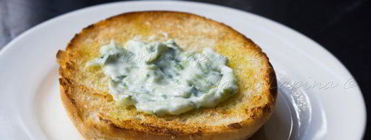 домашний чикенбургер с цукини и соусом цацики. Шаг 9