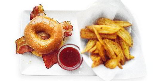 Донат-бургер