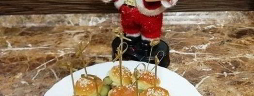 фуршетные мини-бургеры с курицей фри. Шаг 26