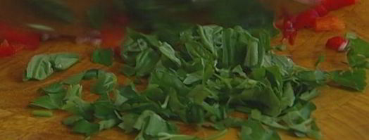 гамбургеры с ягнятиной, сладким перцем и базиликом. Шаг 8