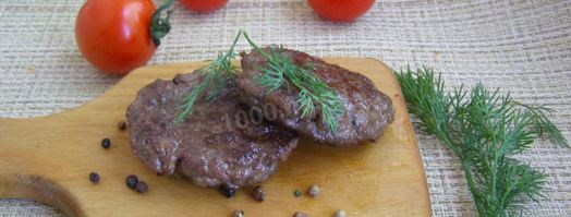 котлета для гамбургера. Шаг 13