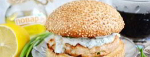 куриный бургер тандури. Шаг 12