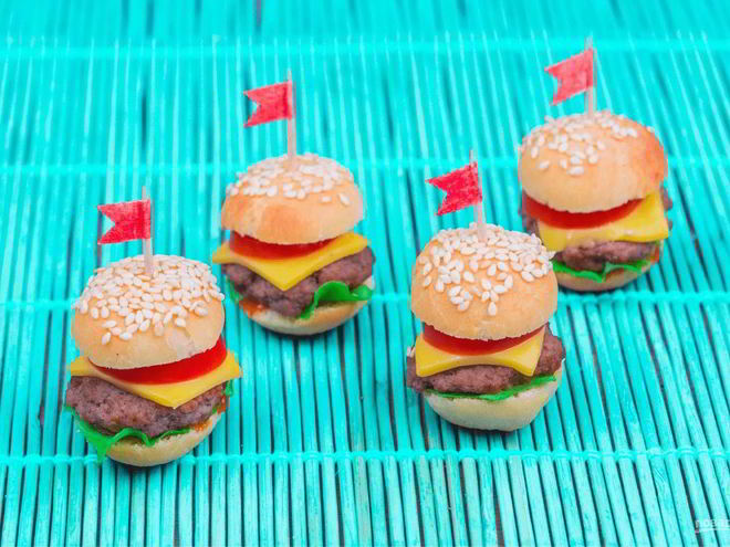 Рецепт мини-бургеров