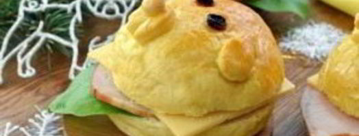 новогодний бургер. Шаг 9