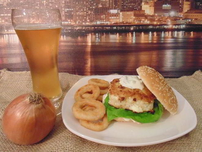 Рецепт рыбного бургера