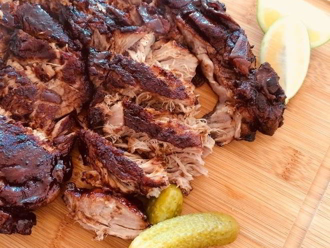 Рецепт томленой свинины для бургеров