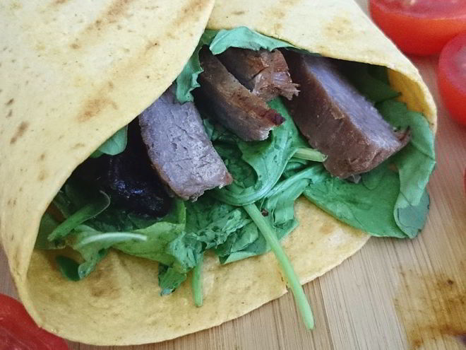 Рецепт буррито гриль с говядиной и черносливом