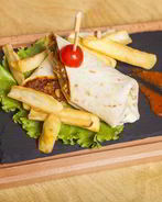 Буррито с фаршем и грибами