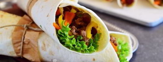 буррито с фаршем. Шаг 16