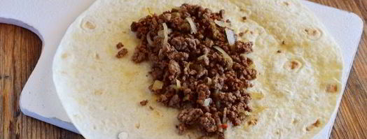 буррито с фаршем. Шаг 12