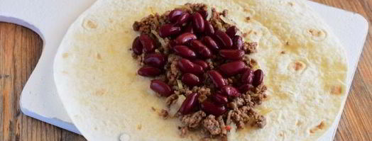 буррито с фаршем. Шаг 13