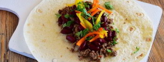 буррито с фаршем. Шаг 14