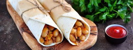 буррито с фасолью. Шаг 10