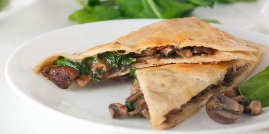 Буррито с грибами