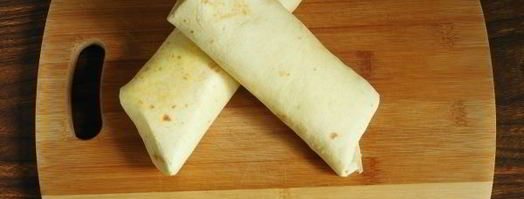 буррито с курицей и фасолью. Шаг 11