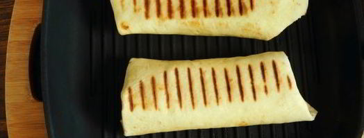 буррито с курицей и фасолью. Шаг 12