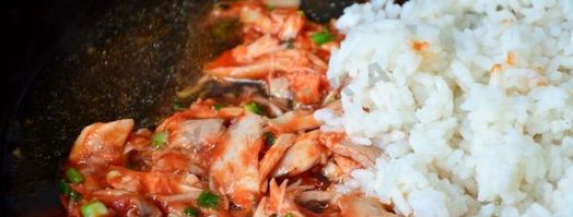 буррито с курицей и рисом. Шаг 5