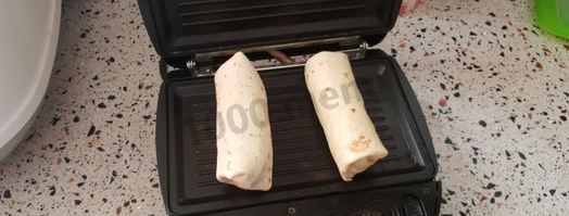 буррито с курицей и стручковой фасолью. Шаг 13