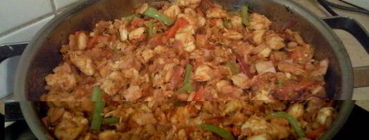 буррито с курицей и томатным соусом. Шаг 6