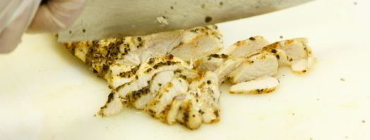 буррито с овощами и пряным филе. Шаг 5