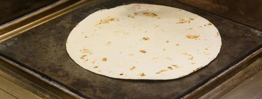 буррито с овощами и пряным филе. Шаг 10