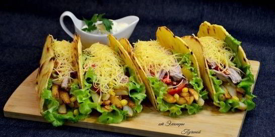 Буррито с тунцом