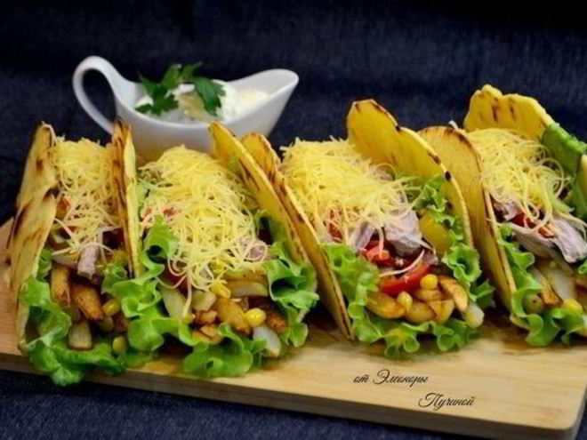 Рецепт буррито с тунцом