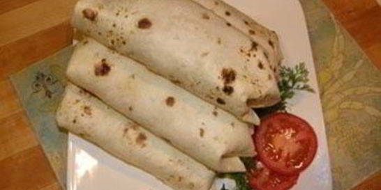 Буррито с ветчиной и сыром