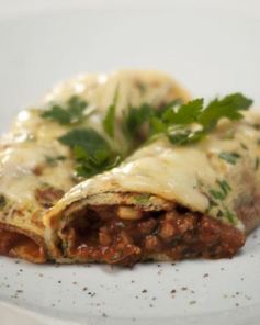 Домашнее буррито с говядиной