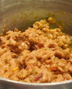 Фасолевая начинка для буррито