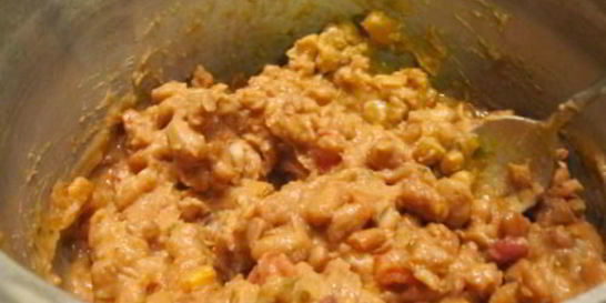 Фасолевая начинка для буррито