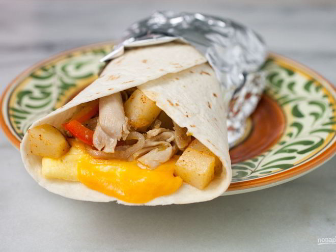 Рецепт мексиканского буррито