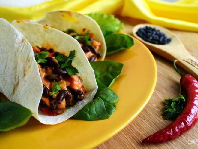 Рецепт вегетарианского буррито