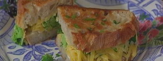 бутерброд с брокколи и сыром. Шаг 9