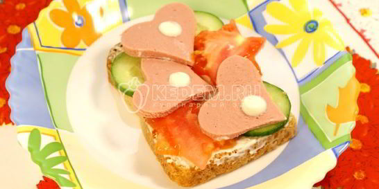 Бутерброд Вкусный перекус