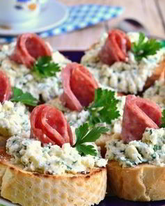 Бутерброды из багета