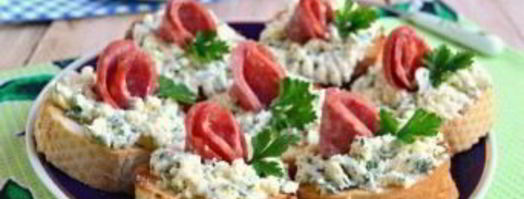 бутерброды из багета. Шаг 5