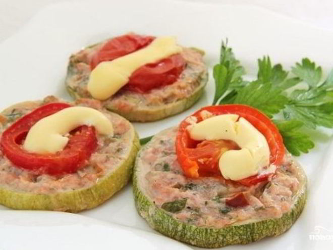 Рецепт бутербродов из кабачков в духовке