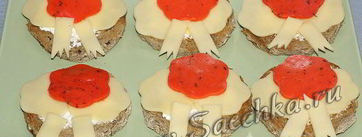 бутерброды курочки. Шаг 5