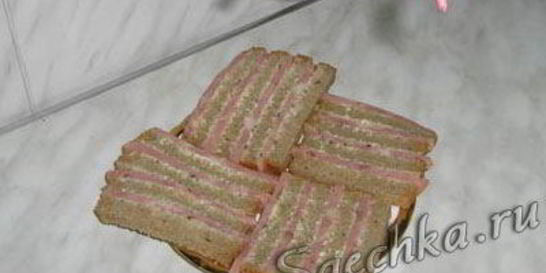 Бутерброды полосатые