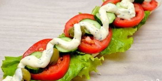 Бутерброды с багетом