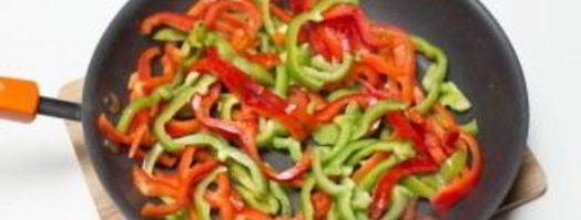 бутерброды с грибами и перцем. Шаг 4