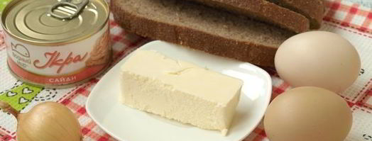 бутерброды с икрой сайды. Шаг 3