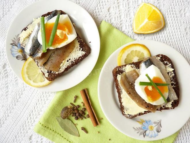 Рецепт бутербродов с килькой