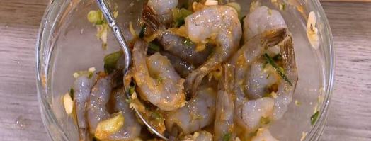 бутерброды с креветками-мисо. Шаг 7