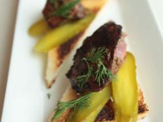 Рецепт бутербродов с печенью