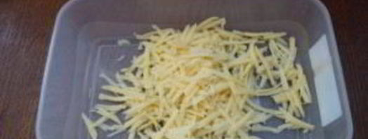 бутерброды с сыром и чесноком. Шаг 4