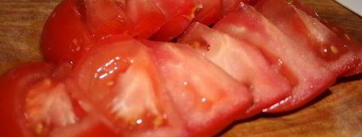 бутерброды с зеленью и помидорами. Шаг 6